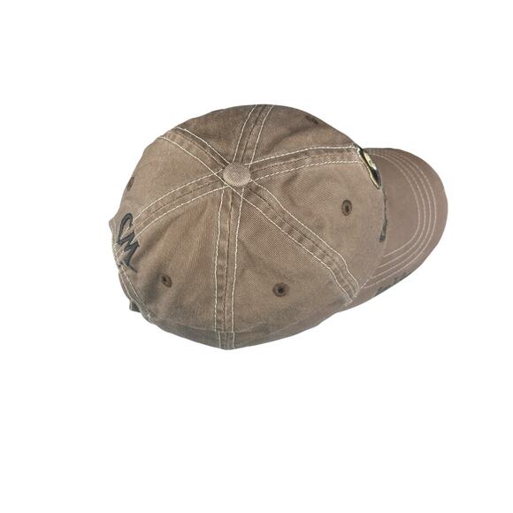 Captain Morgan Light Brown Adjustable Cap Distressed Party - Picture 8 of 10